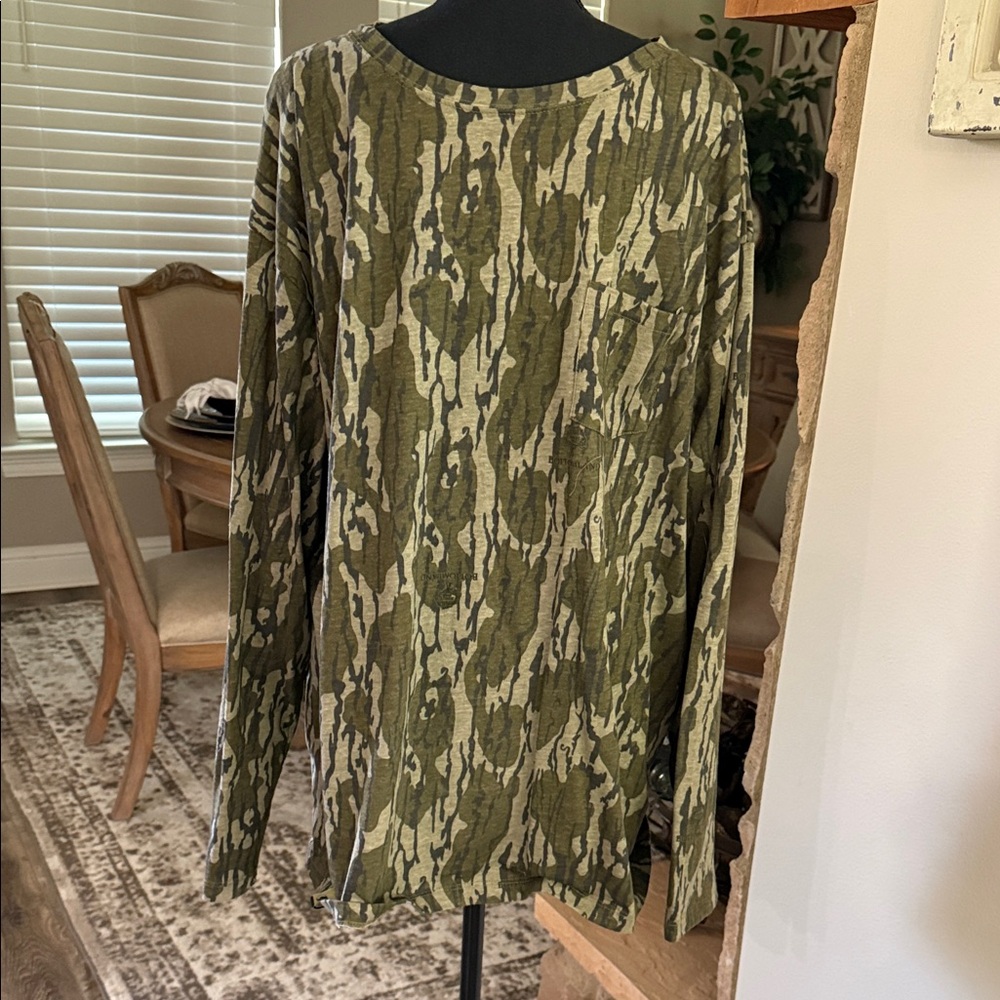 Mossy Oak Woodland Camo Long Sleeve Shirt